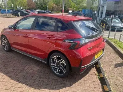 Used Hyundai i20 N Line 100 HP (73 kW) 2025 Dragon red Hatchback