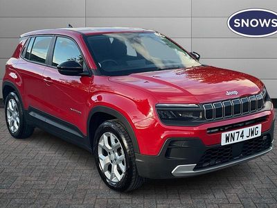 Red Used 2024 Jeep Avenger Altitude SUV | £15,187 (Fair price)