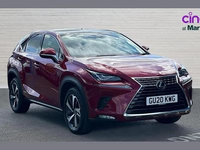 Used Lexus NX300h 194 HP (142 kW) 2020 Red SUV