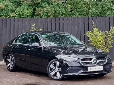 Used Mercedes C220 2022 Black Sedan