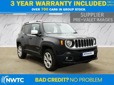 Used Jeep Renegade Limited 140 HP (102 kW) 2015 Black SUV