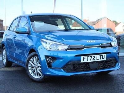 Blue Used 2023 Kia Rio Hatchback | £13,372 (Fair price)