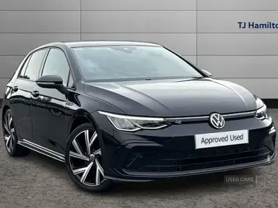 Used VW Golf VII R-line 150 HP (110 kW) 2021 Black Hatchback
