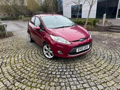 Used Ford Fiesta Titanium 118 HP (86 kW) 2010 Red Hatchback