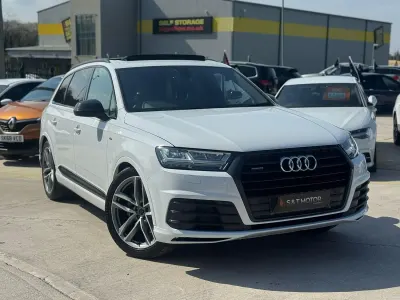 Used Audi Q7 Black Edition 272 HP (200 kW) 2018 White SUV