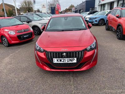 Used Peugeot 208 Allure Premium 99 HP (72 kW) 2021 Red Hatchback