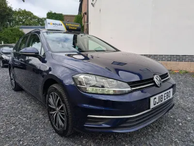 Used VW Golf VII SE 2018 Blue Estate