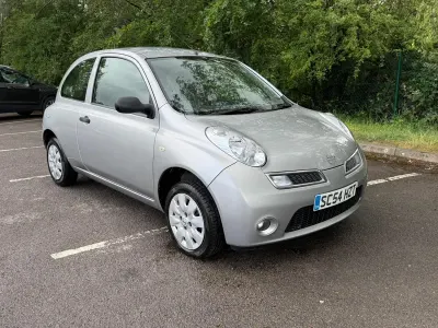 Used Nissan Micra S 65 HP (47 kW) 2005 Silver Hatchback