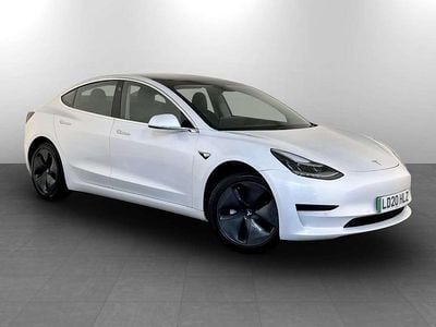 White Used 2020 Tesla Model 3 Standard Range Sedan | £12,995 (Fair price)