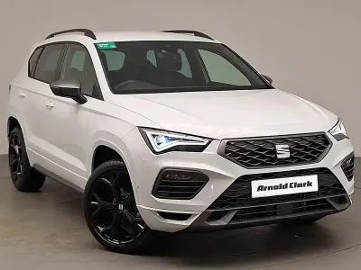 Nowe Seat Ateca Black Edition 150 KM (110 kW) 2026 Biały SUV