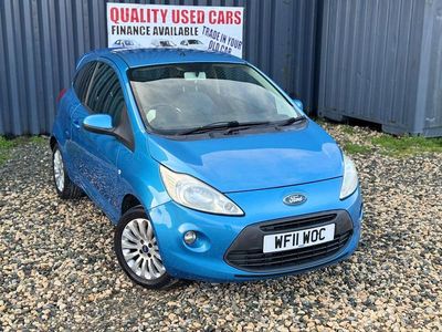 Blue Used 2011 Ford Ka Zetec Hatchback | £1,990 (Fair price)