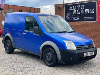 Used Ford Transit Connect 90 HP (66 kW) 2007 Green MPV
