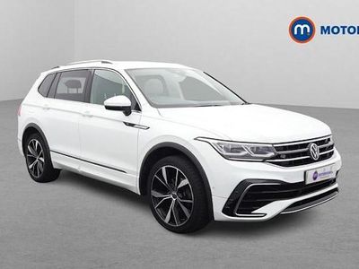 White Used 2023 VW Tiguan Allspace R-line SUV | £29,349 (A bit pricey)