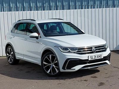 Usado VW Tiguan R-line 150 HP (110 kW) 2021 Branco SUV