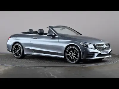 Used Mercedes C300 AMG line 2021 Grey Cabriolet
