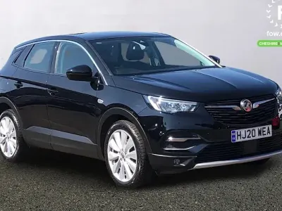 Used Vauxhall Grandland X Elite 131 HP (96 kW) 2020 Black SUV