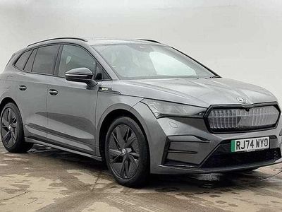 Used Skoda Enyaq iV vRS 183 kW (250 HP) 2024 Graphite grey metallic SUV