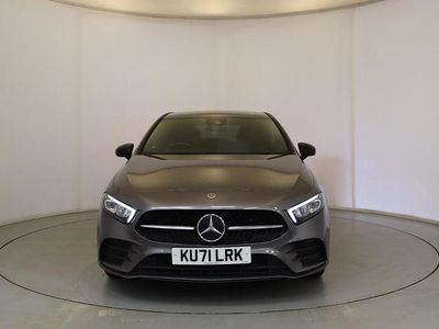 Used Mercedes A250 AMG line 215 HP (158 kW) 2022 Grey Hatchback