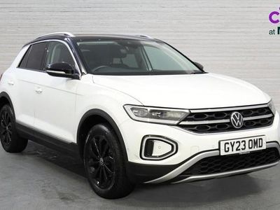 White Used 2023 VW T-Roc Style SUV | £17,450 (Fair price)