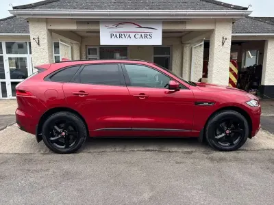 Used Jaguar F-Pace R-Sport 250 HP (183 kW) 2018 Red SUV