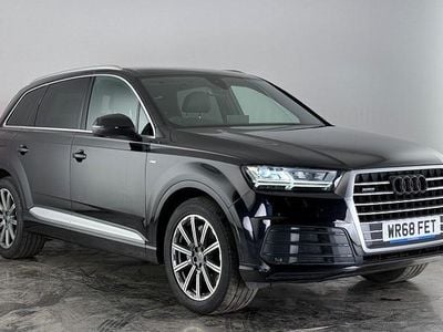 Used Audi Q7 S-Line 286 HP (210 kW) 2019 Black SUV