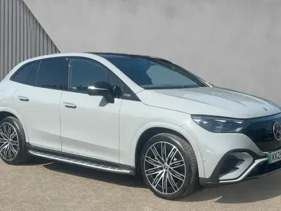 Used Mercedes EQE350 AMG line 214 kW (292 HP) 2025 Manufaktur alpine grey solid
