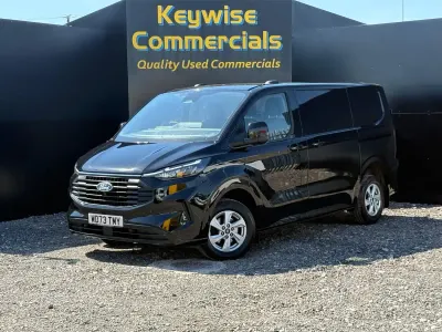Used Ford Transit Custom Limited 136 HP (100 kW) 2024 Black Van