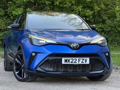 Second-hand Toyota C-HR Sport 122 CP (89 kW) 2022 Albastru SUV