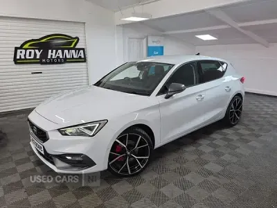 Used Seat Leon FR 110 HP (80 kW) 2024 White Hatchback