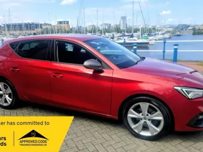 Used Seat Leon FR 150 HP (110 kW) 2020 Red Hatchback