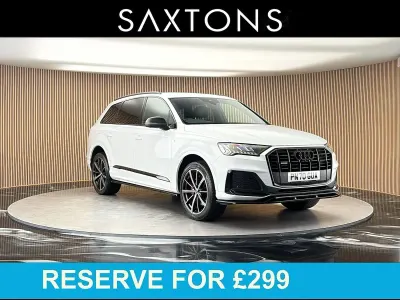 Used Audi Q7 Black Edition 2020 White SUV