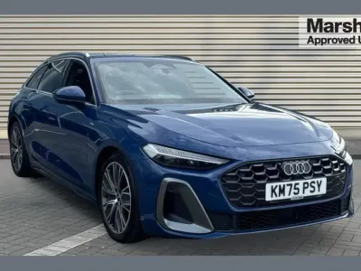 Used Audi A5 S-Line 200 HP (147 kW) 2025 Blue Estate