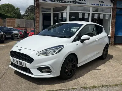 Used Ford Fiesta ST-Line 100 HP (73 kW) 2019 White Hatchback