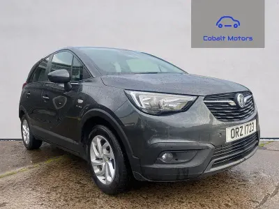 Used Vauxhall Crossland X 81 HP (59 kW) 2018 Grey SUV