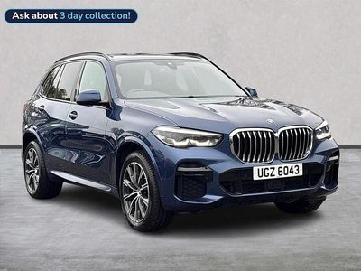 Begagnad BMW X5 M Sport 286 HK (210 kW) 2021 Blå SUV