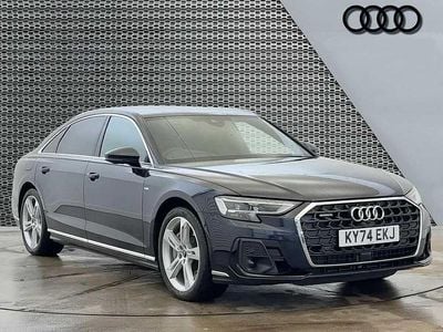 Blue Used 2025 Audi A8L S-Line Sedan | £67,990