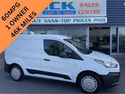 Used Ford Transit S 75 HP (55 kW) 2019 White Van