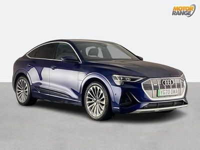 Blue Used 2020 Audi e-tron S-Line SUV | £24,495 (Fair price)