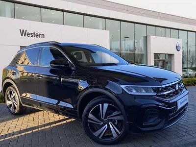 Used VW T-Roc R-line 150 HP (110 kW) 2025 Black SUV