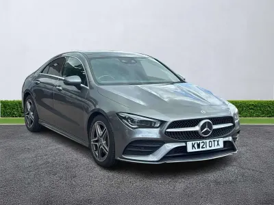 Used Mercedes CLA220 AMG Line Premium Plus 2021 Grey Coupe