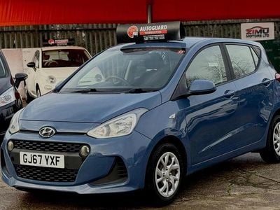 Blue Used 2017 Hyundai i10 SE Hatchback | £4,495 (Fair price)