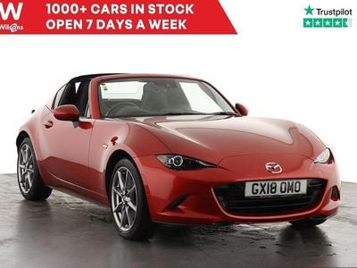 Red Used 2018 Mazda MX5 Inclusive Cabriolet | £14,699 (Fair price)