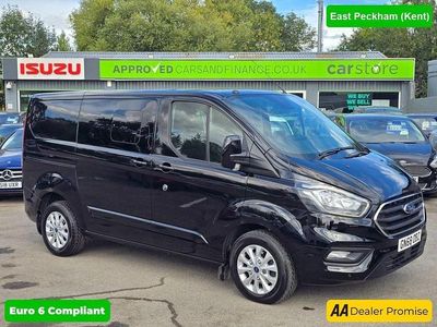 Used Ford Transit Custom Limited 168 HP (123 kW) 2018 Black Van