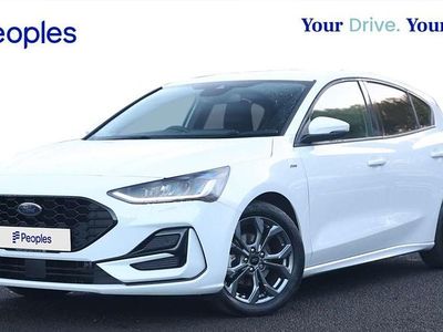 White Used 2024 Ford Focus ST-Line Hatchback | £19,000 (Fair price)