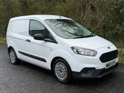 Used Ford Transit 100 HP (73 kW) 2020 White Van