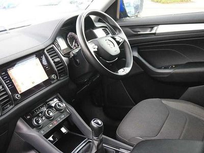 Used Skoda Kodiaq SE Drive 147 HP (108 kW) 2022 Energy blue SUV