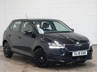 Used Skoda Fabia 60 HP (44 kW) 2019 Black Hatchback