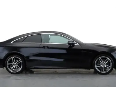 Used Mercedes E350 AMG line 2019 Black Coupe
