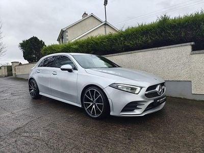 Used Mercedes A200 AMG line 150 HP (110 kW) 2019 Silver Hatchback