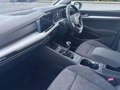 Used VW Golf VII Life 2021 White Hatchback